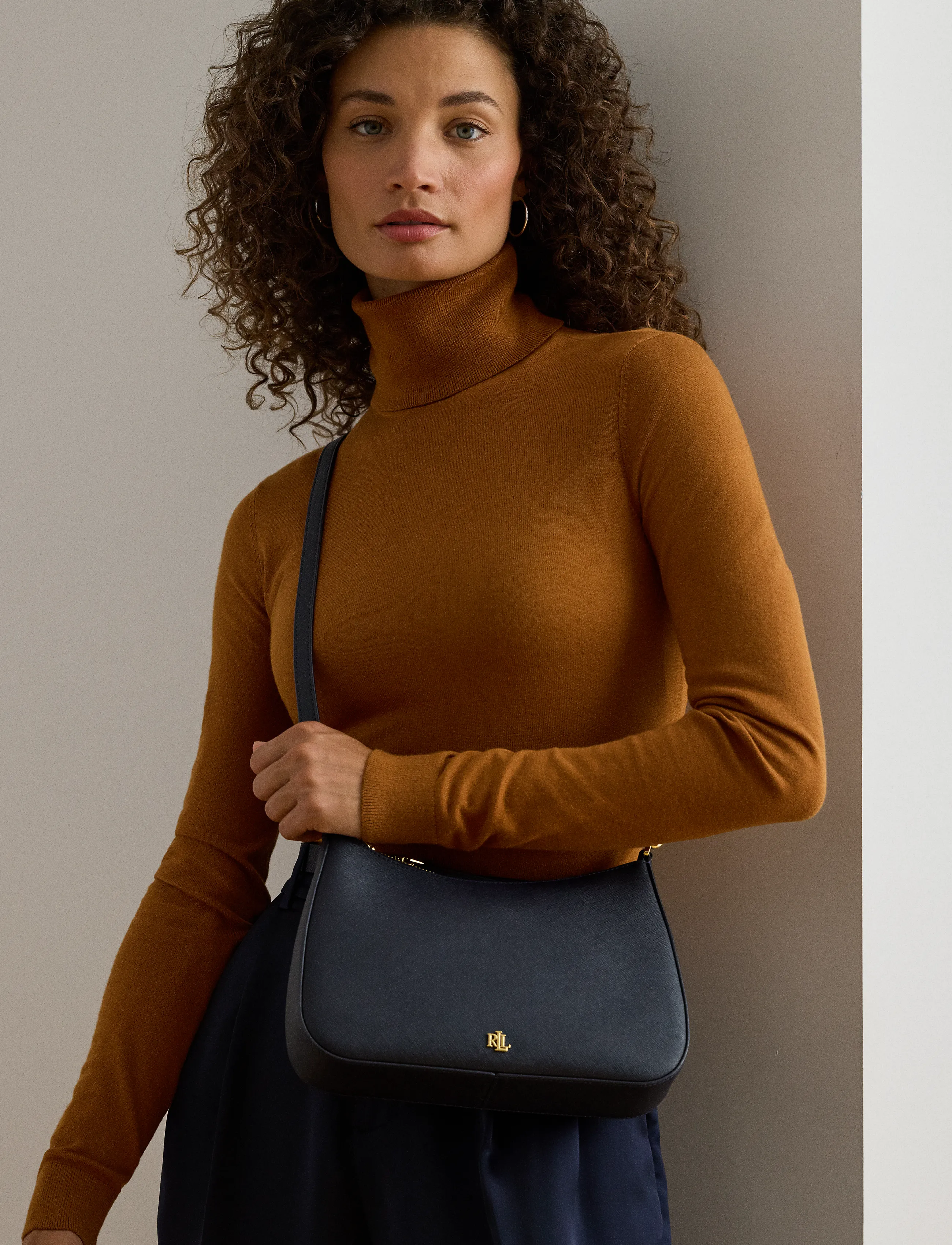 Crosshatch Leather Medium Danni Bag 3