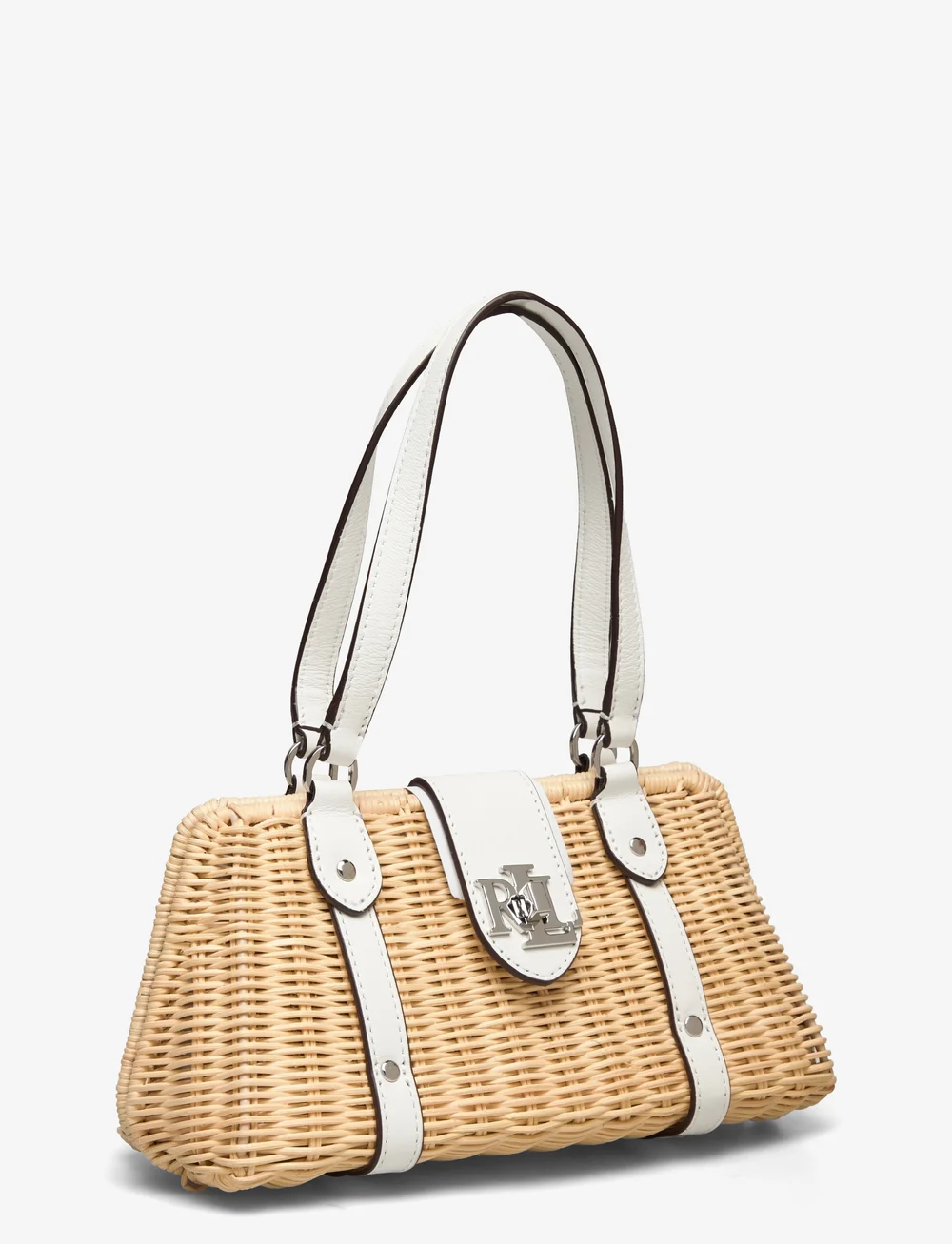 Lauren Ralph Lauren Rattan Medium Lilly Satchel Handbags Boozt
