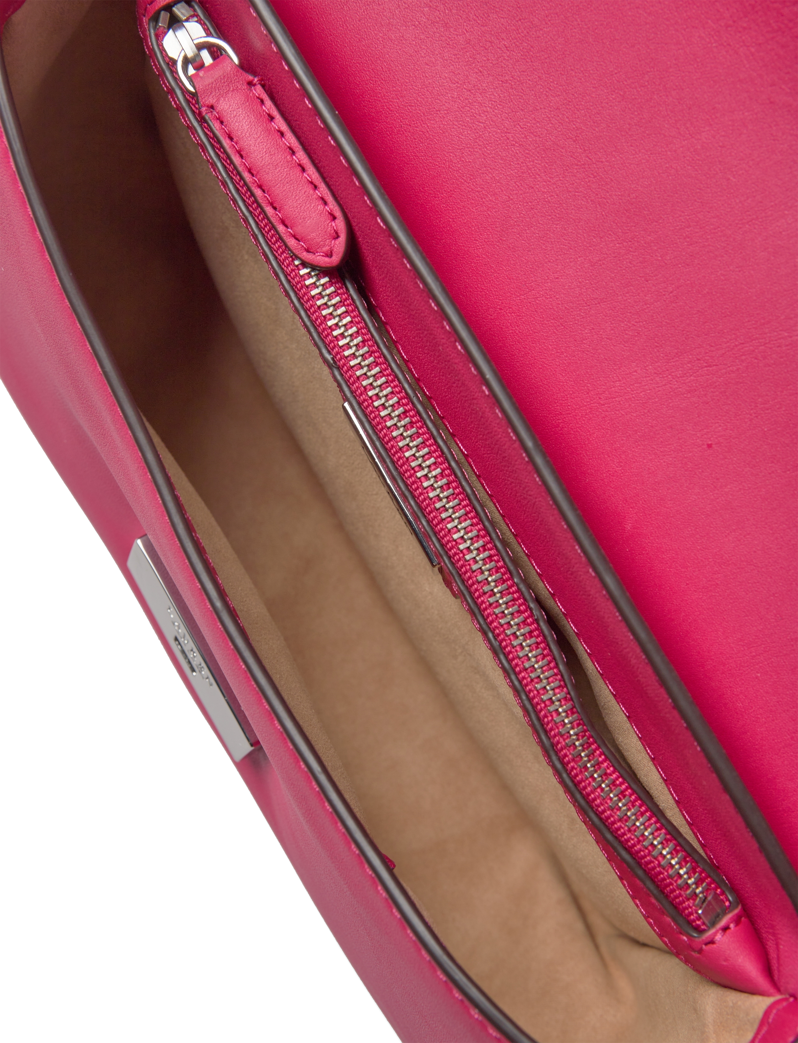 Lauren Ralph Lauren - Leather Small Maddy Shoulder Bag - sport pink - 4