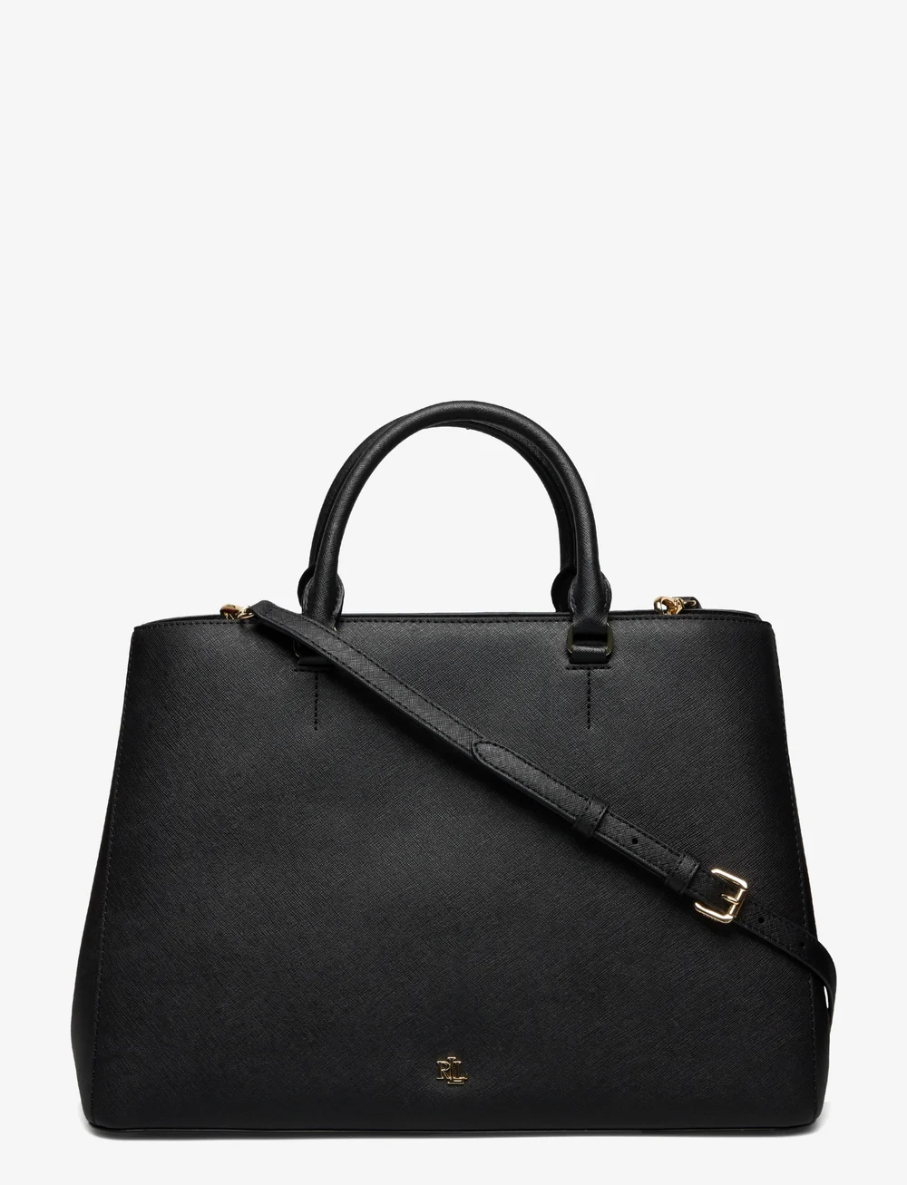 Black leather hot sale handbags
