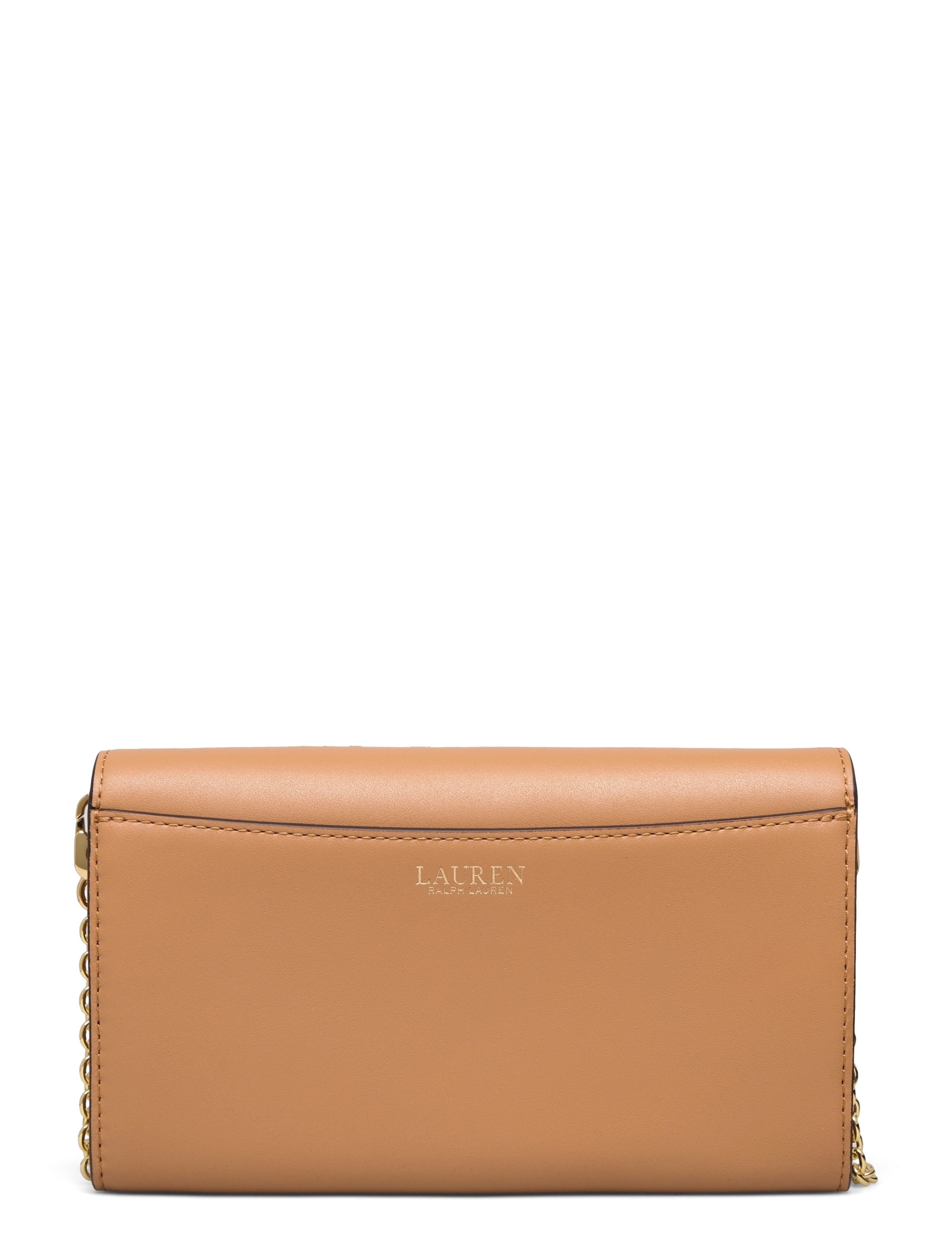 Lauren Ralph Lauren - Leather Medium Adair Crossbody - buff - 1