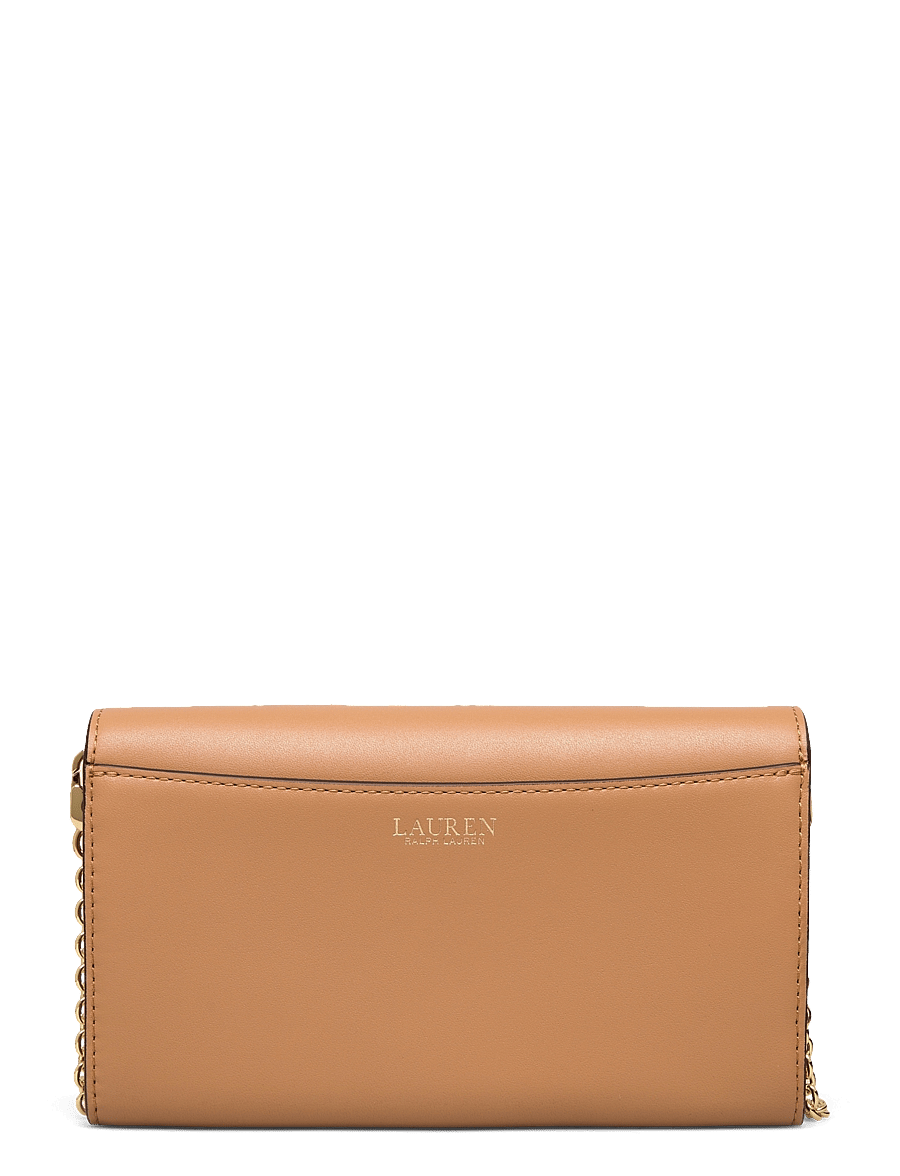 Lauren Ralph Lauren - Leather Medium Adair Crossbody - buff - 1