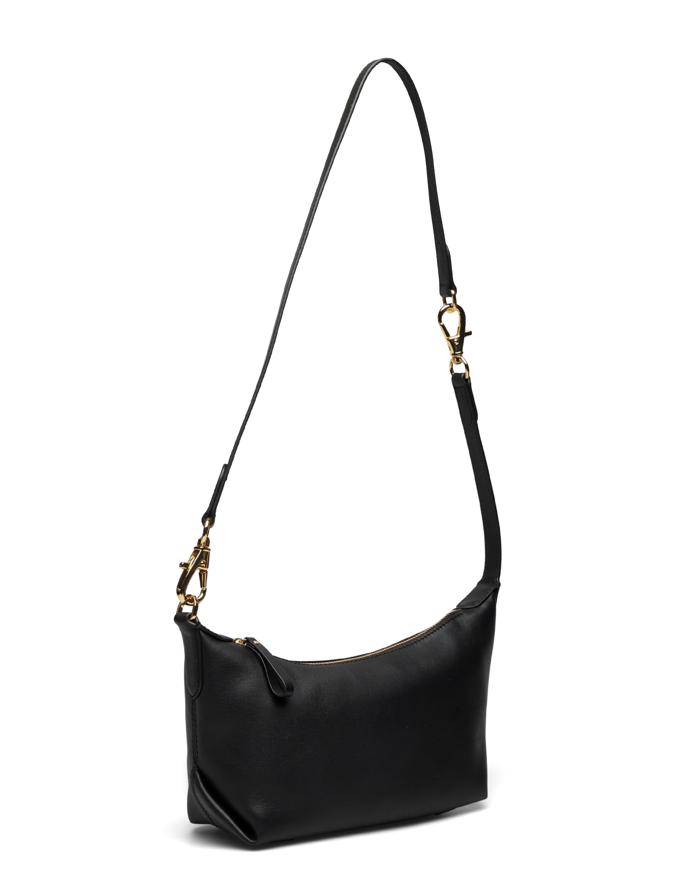 Lauren Ralph Lauren - Leather Small Kassie Convertible Bag - black - 2