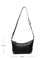 Lauren Ralph Lauren - Leather Small Kassie Convertible Bag - axlartöskur - black - 5