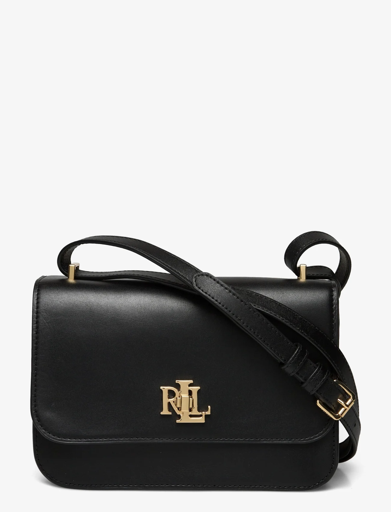 Lauren Ralph Lauren - Leather Medium Sophee Bag - ballīšu apģērbs par outlet cenām - black - 0