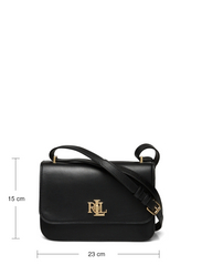 Lauren Ralph Lauren - Leather Medium Sophee Bag - vakarėlių drabužiai išparduotuvių kainomis - black - 5