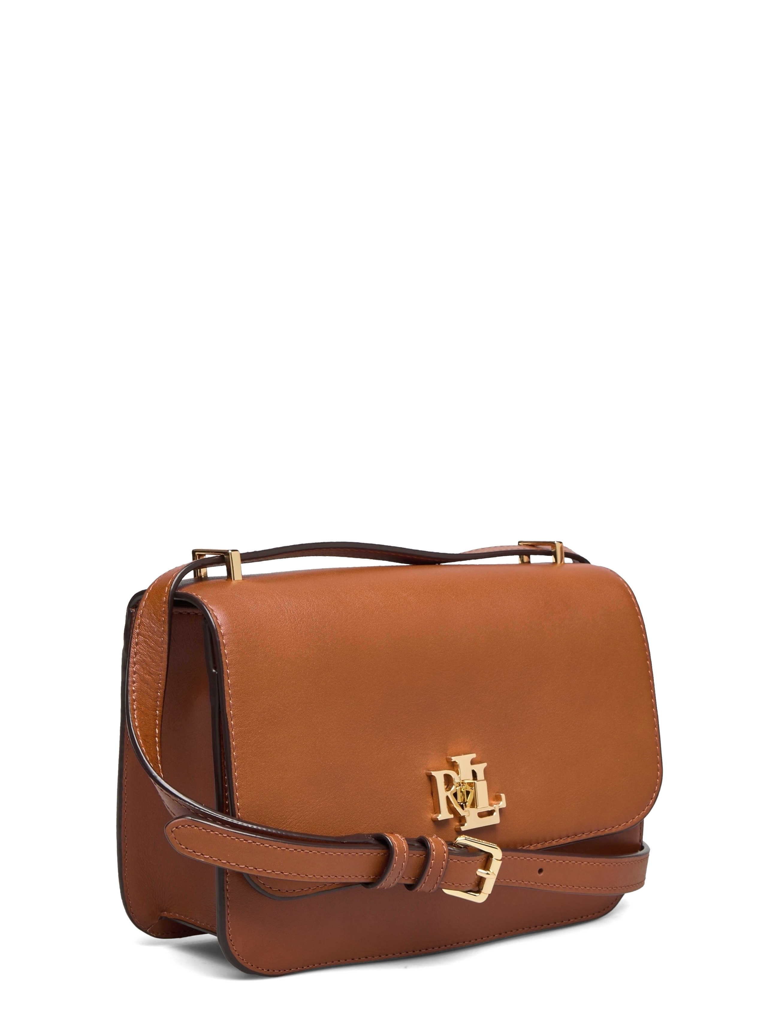 Lauren Ralph Lauren - Leather Medium Sophee Bag - lauren tan - 2