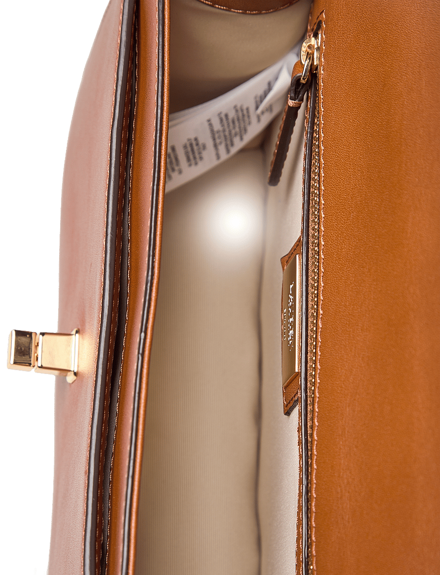 Lauren Ralph Lauren - Leather Medium Sophee Bag - lauren tan - 3