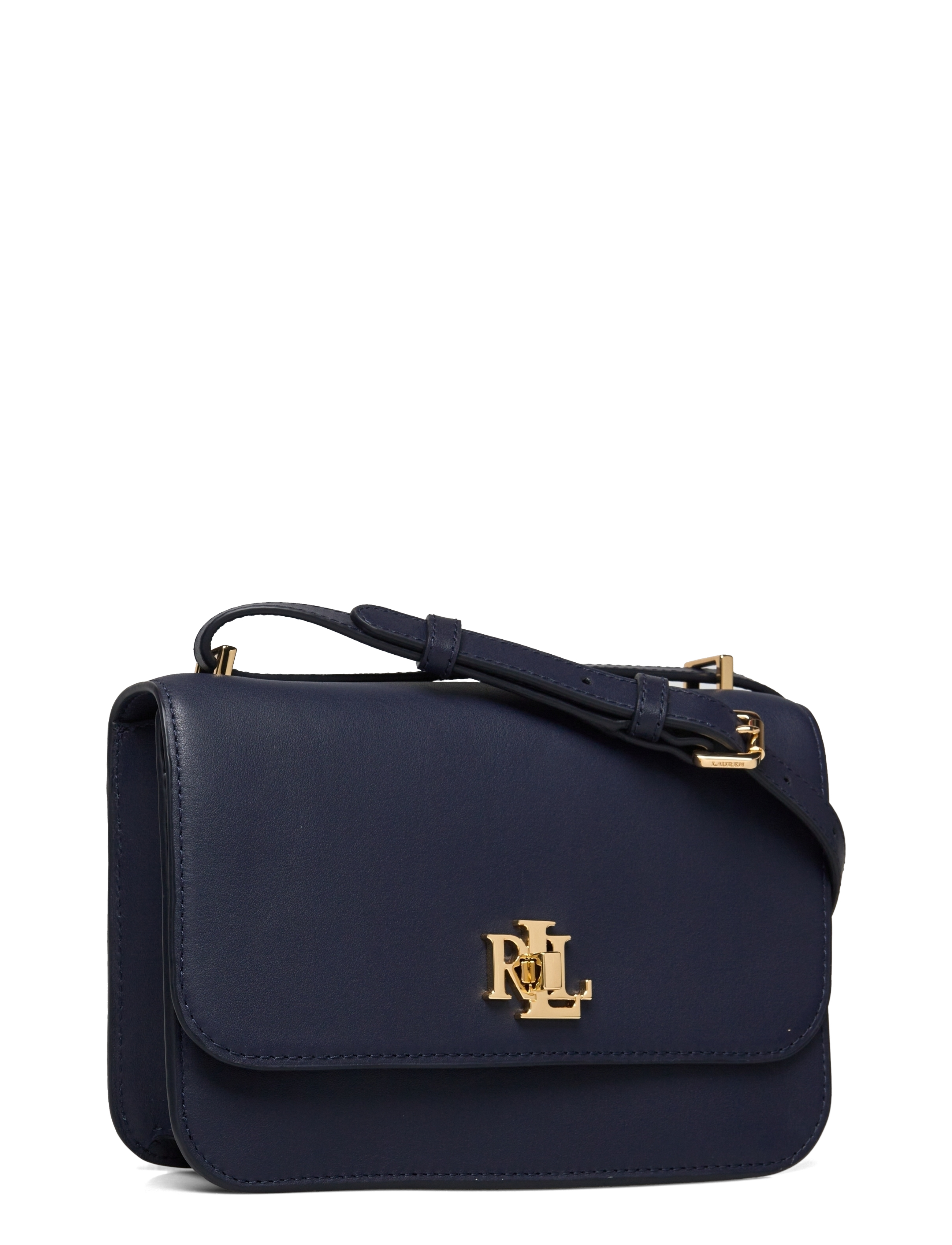 Lauren Ralph Lauren - Leather Medium Sophee Bag - refined navy - 2