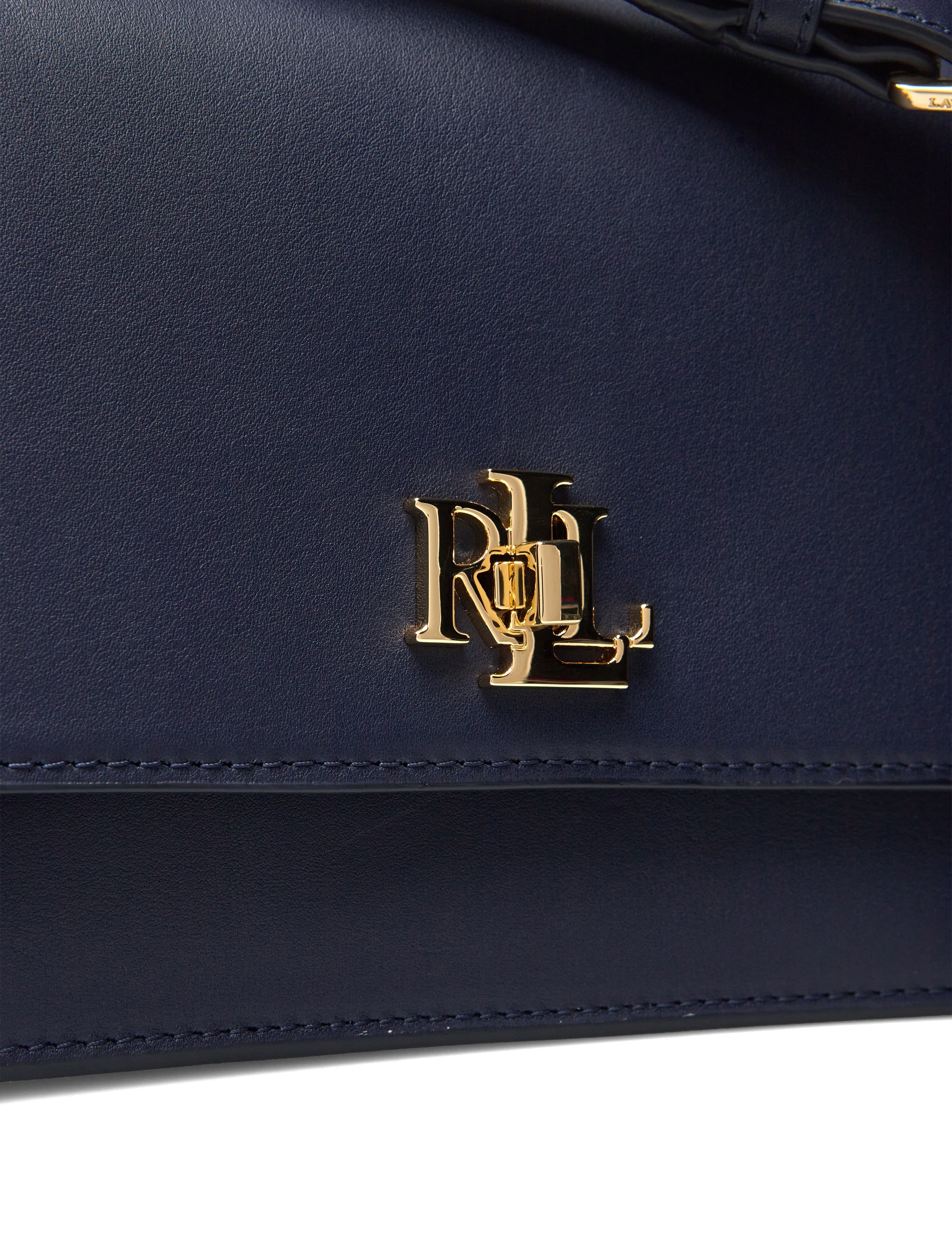 Lauren Ralph Lauren - Leather Medium Sophee Bag - refined navy - 3