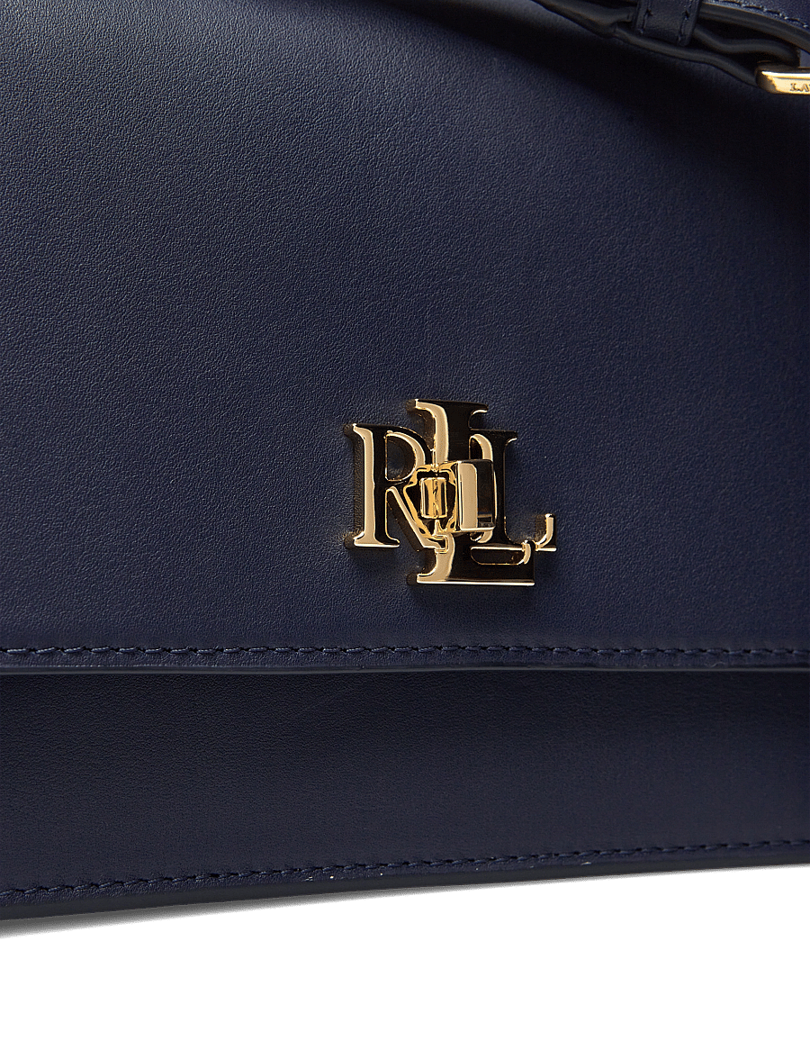 Lauren Ralph Lauren - Leather Medium Sophee Bag - refined navy - 3