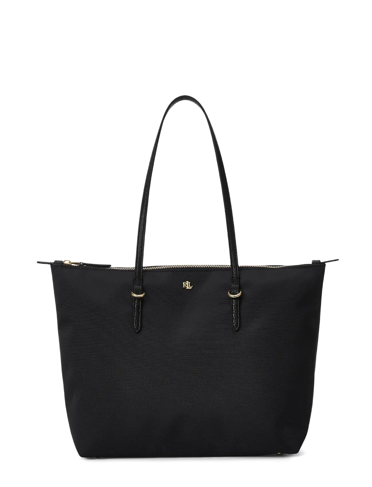 Lauren Ralph Lauren - Nylon Medium Keaton Tote Bag - shoppere - black - 1