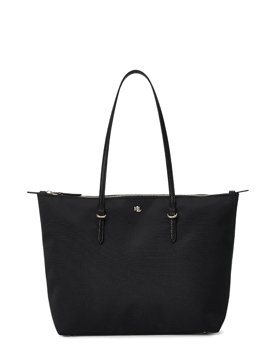 Lauren Ralph Lauren - Nylon Medium Keaton Tote Bag - shoppere - black - 1