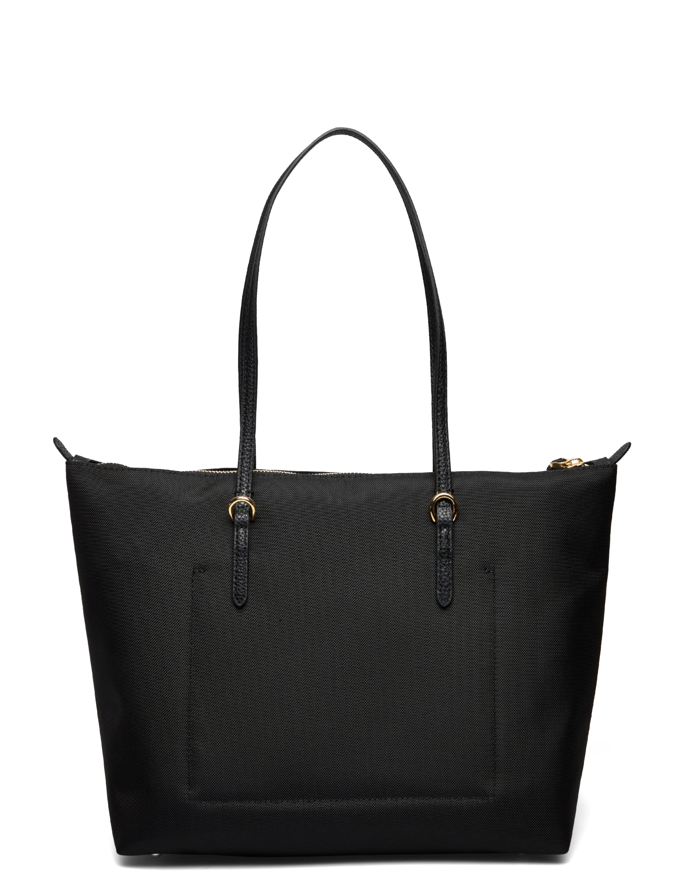 Lauren Ralph Lauren - Nylon Medium Keaton Tote Bag - shopper-laukut - black - 1