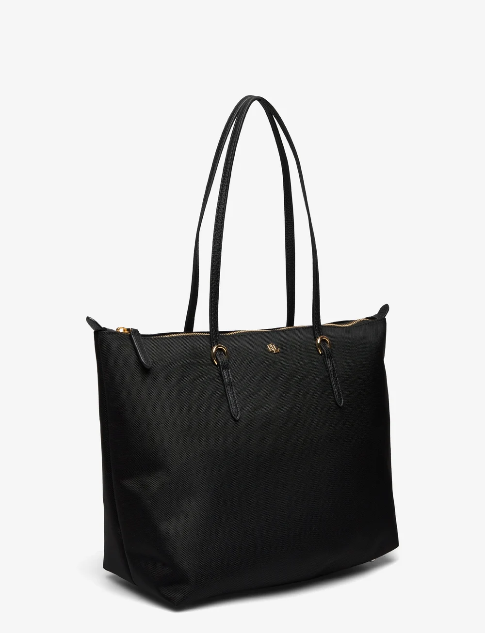Lauren Ralph Lauren - Nylon Medium Keaton Tote Bag - totes - black - 2