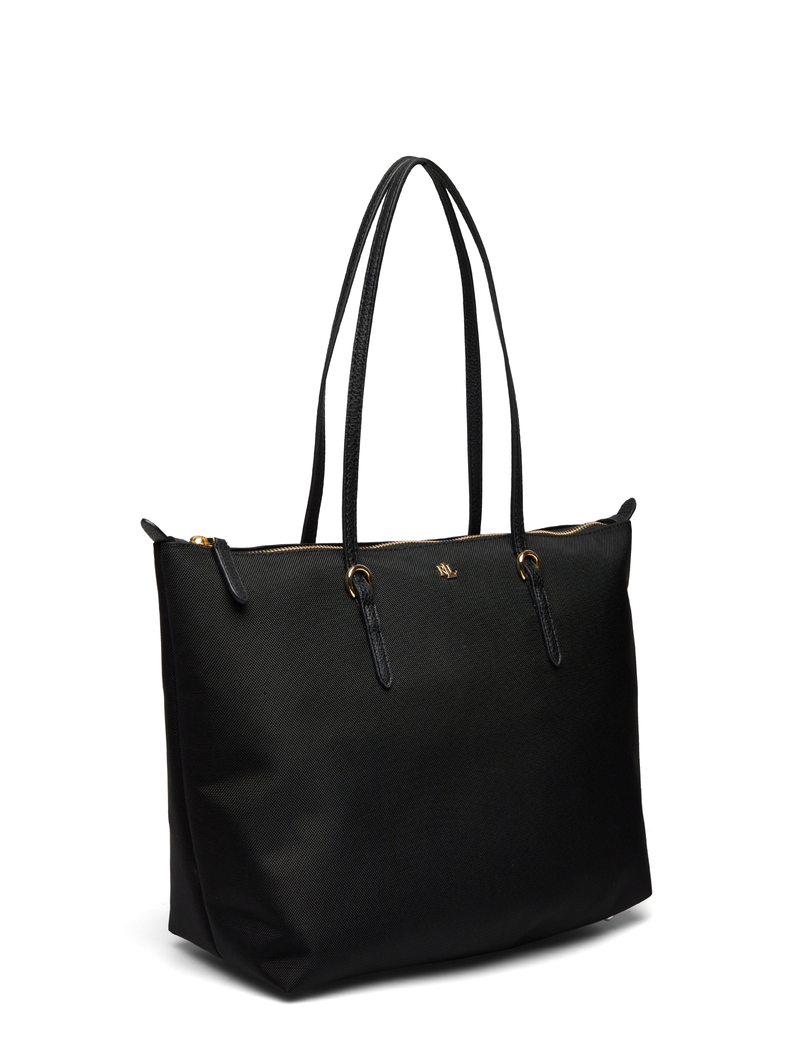 Lauren Ralph Lauren - Nylon Medium Keaton Tote Bag - shopper-laukut - black - 2