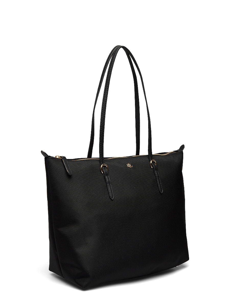 Lauren Ralph Lauren - Nylon Medium Keaton Tote Bag - shopper-laukut - black - 2