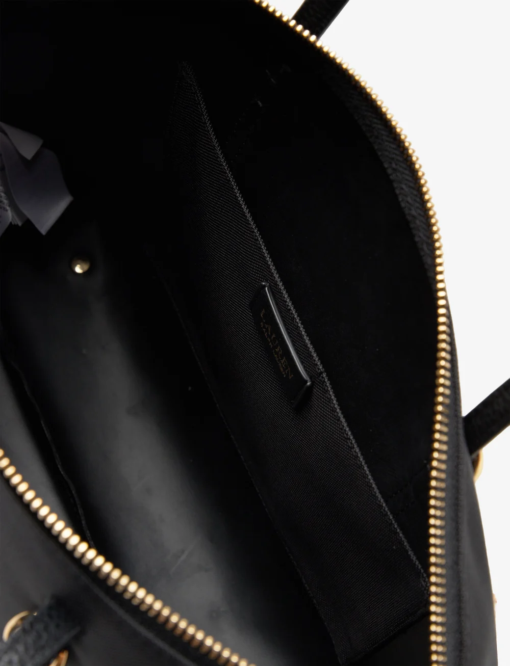 Lauren Ralph Lauren - Nylon Medium Keaton Tote Bag - totes - black - 3
