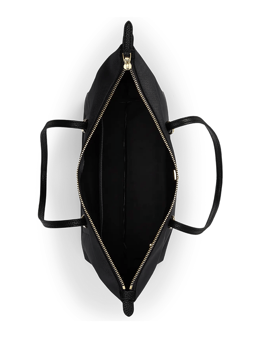 Lauren Ralph Lauren - Nylon Medium Keaton Tote Bag - shoppere - black - 4