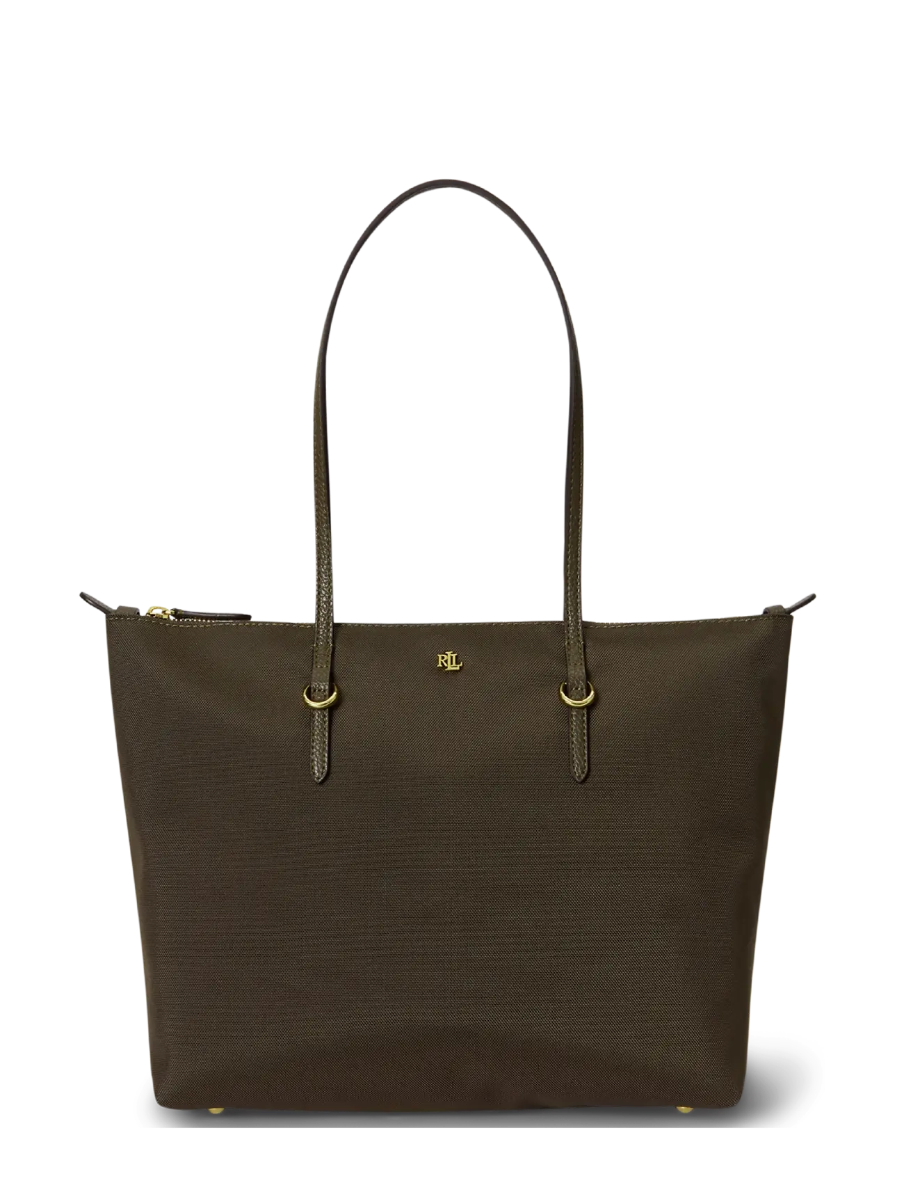 Lauren Ralph Lauren Nylon Medium Keaton Tote Bag - Shopper - BOTANIC GREEN/BOT / green
