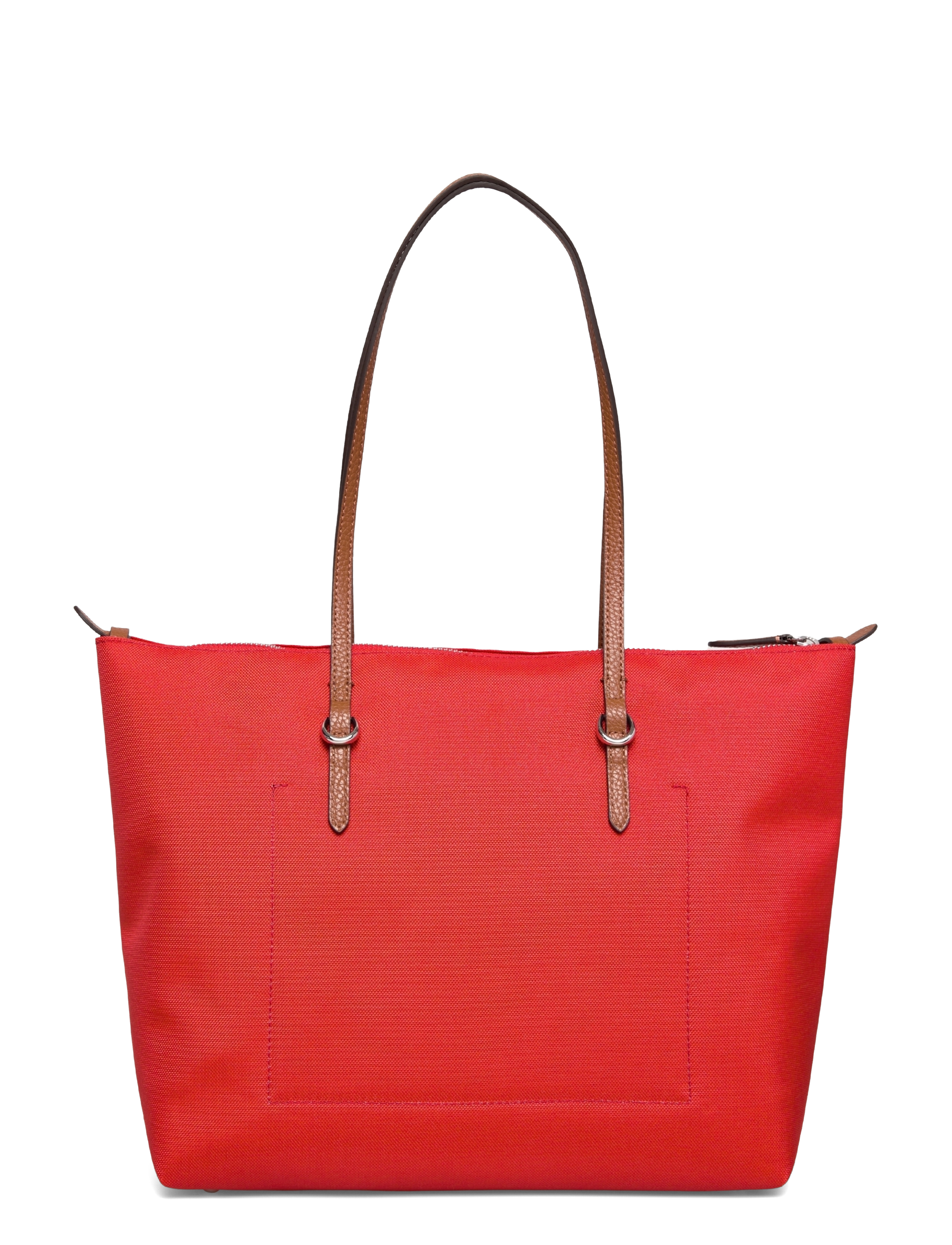 Lauren Ralph Lauren - RECYCLED NYLON-KEATON 26-TTE-MED - cabas - bright vermillion - 1