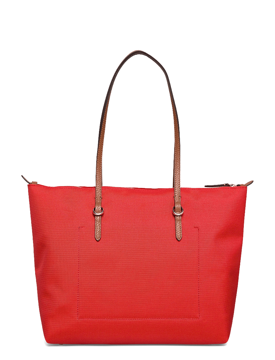 Lauren Ralph Lauren - RECYCLED NYLON-KEATON 26-TTE-MED - cabas - bright vermillion - 1