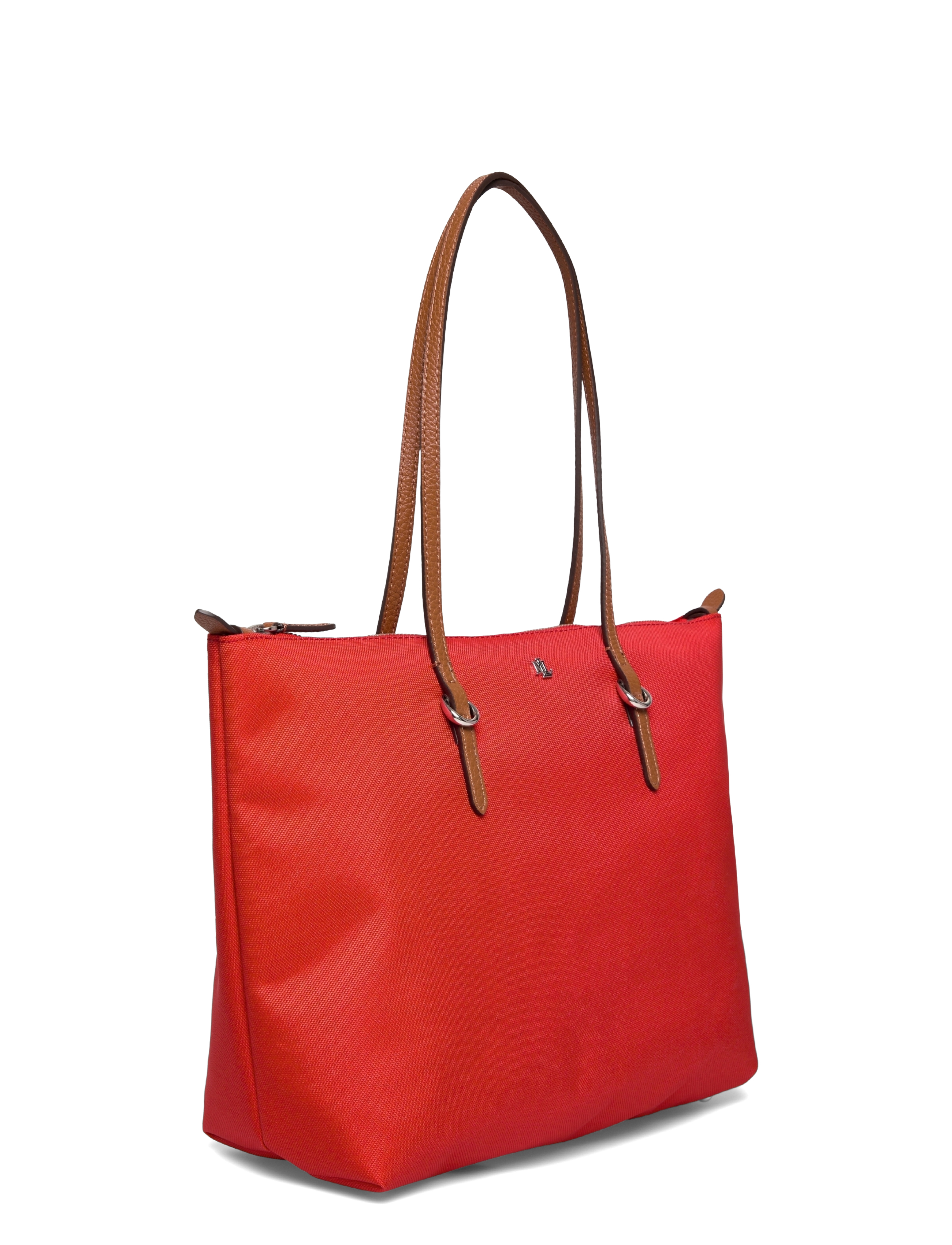 Lauren Ralph Lauren - RECYCLED NYLON-KEATON 26-TTE-MED - cabas - bright vermillion - 2