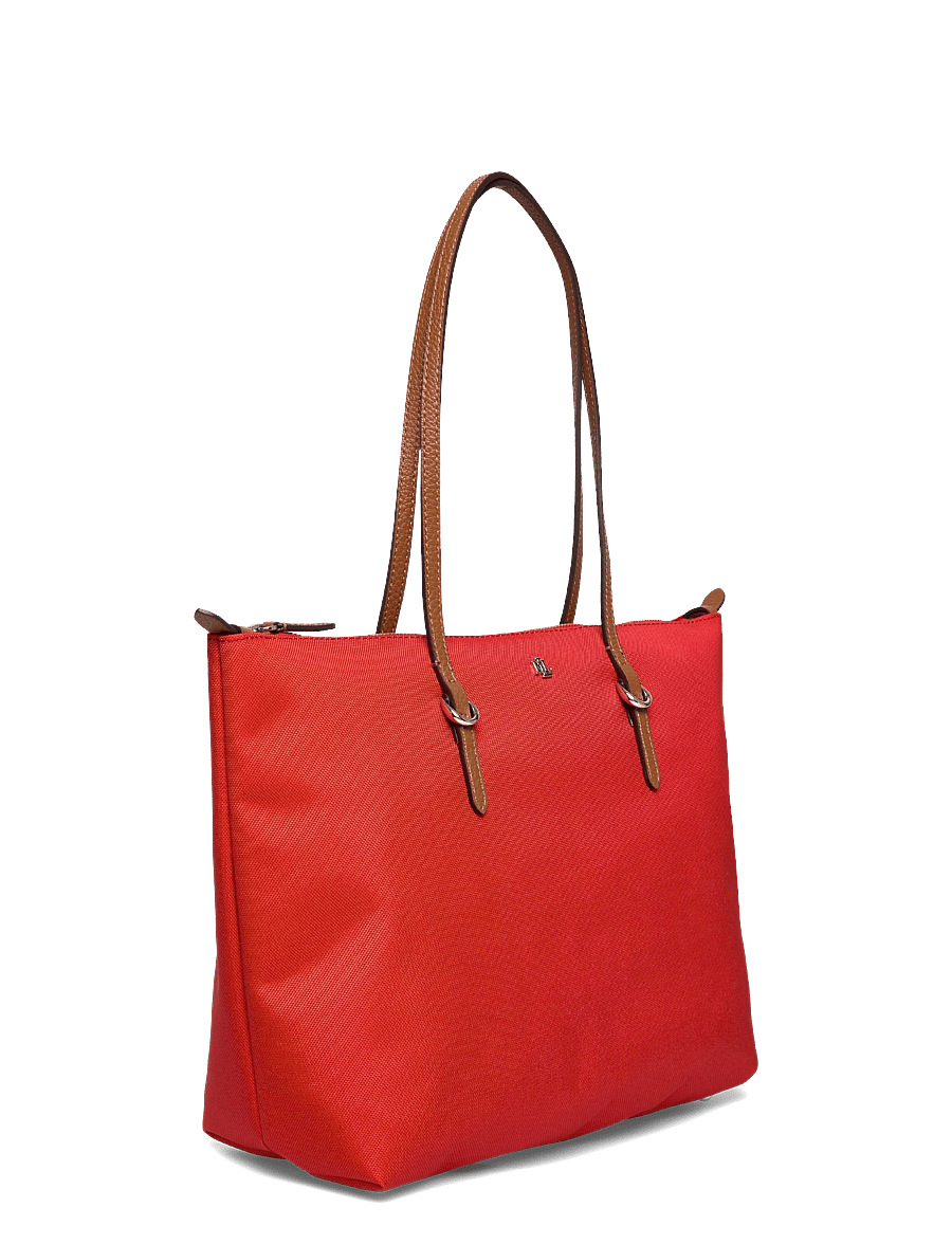Lauren Ralph Lauren - RECYCLED NYLON-KEATON 26-TTE-MED - cabas - bright vermillion - 2
