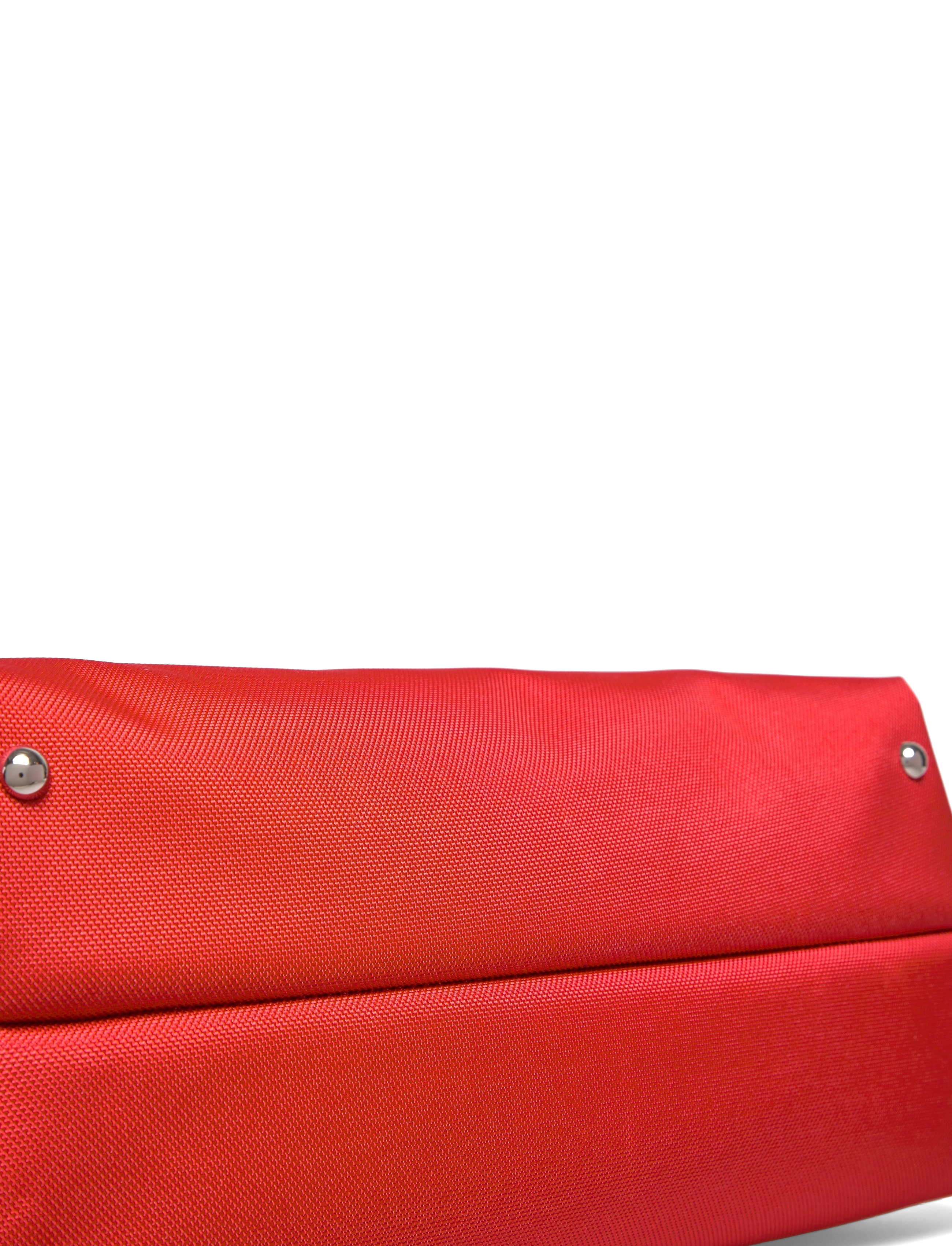 Lauren Ralph Lauren - RECYCLED NYLON-KEATON 26-TTE-MED - cabas - bright vermillion - 3