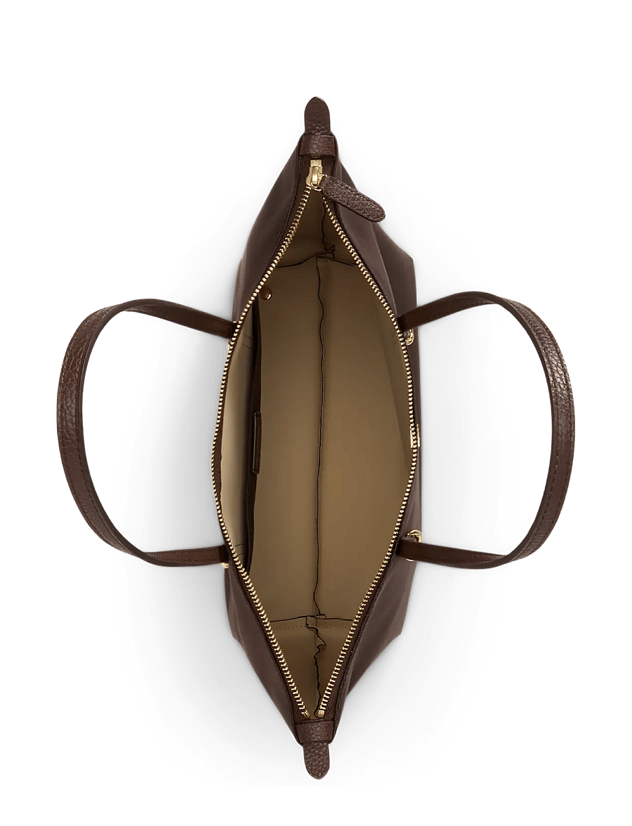 Lauren Ralph Lauren - RECYCLED NYLON-KEATON 26-TTE-MED - shoppere - chestnut brown/ch - 3