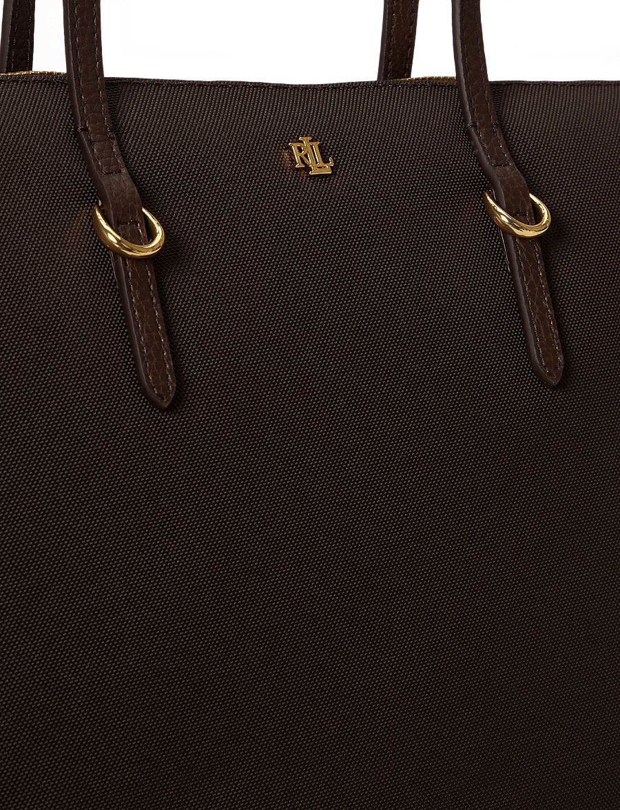 Lauren Ralph Lauren - RECYCLED NYLON-KEATON 26-TTE-MED - shoppere - chestnut brown/ch - 4