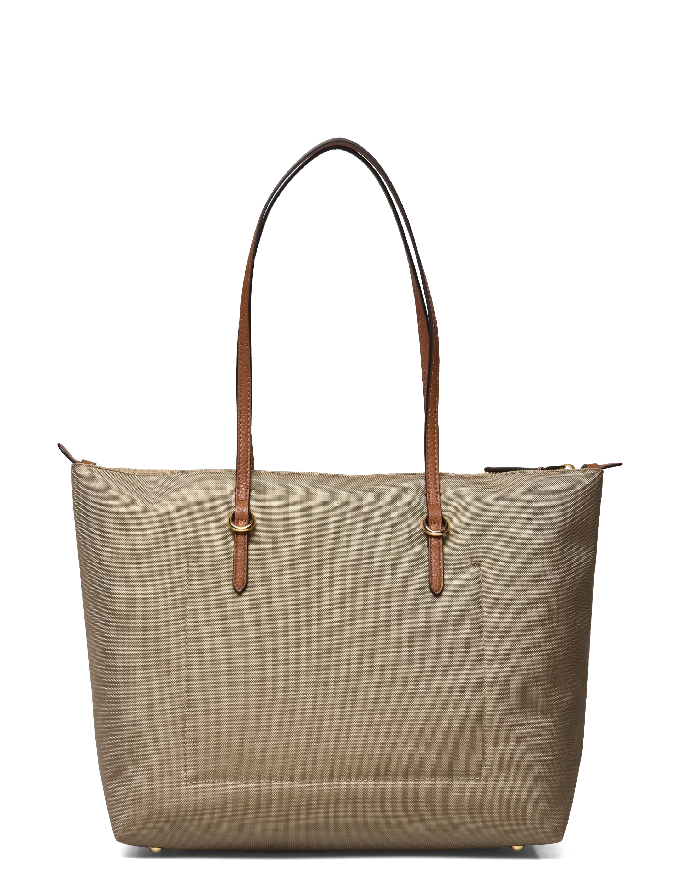 Keaton tygväska i nylon, brun, medium 4