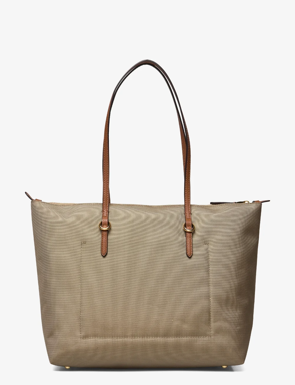 Lauren Ralph Lauren - Nylon Medium Keaton Tote Bag - totes - clay - 1