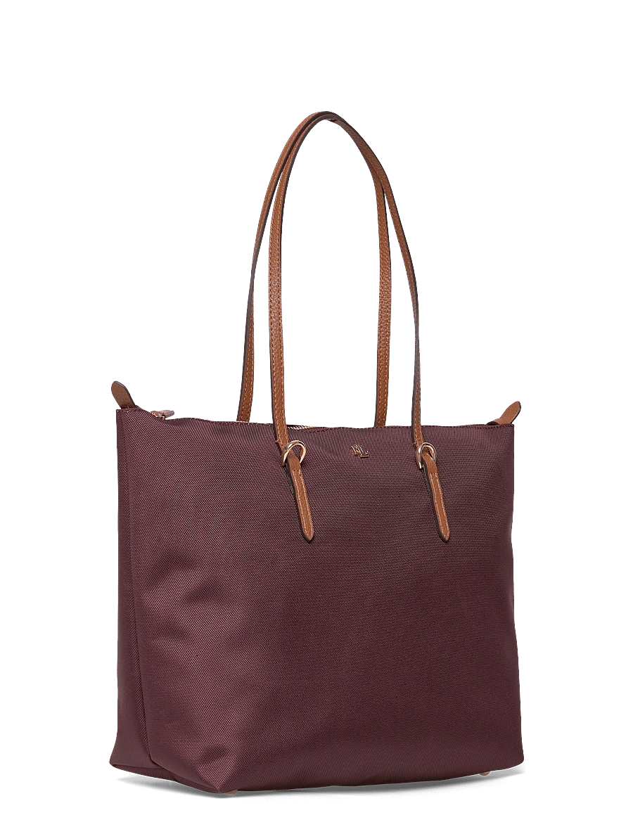 Lauren Ralph Lauren - RECYCLED NYLON-KEATON 26-TTE-MED - shoppere - dark garnet/laure - 2