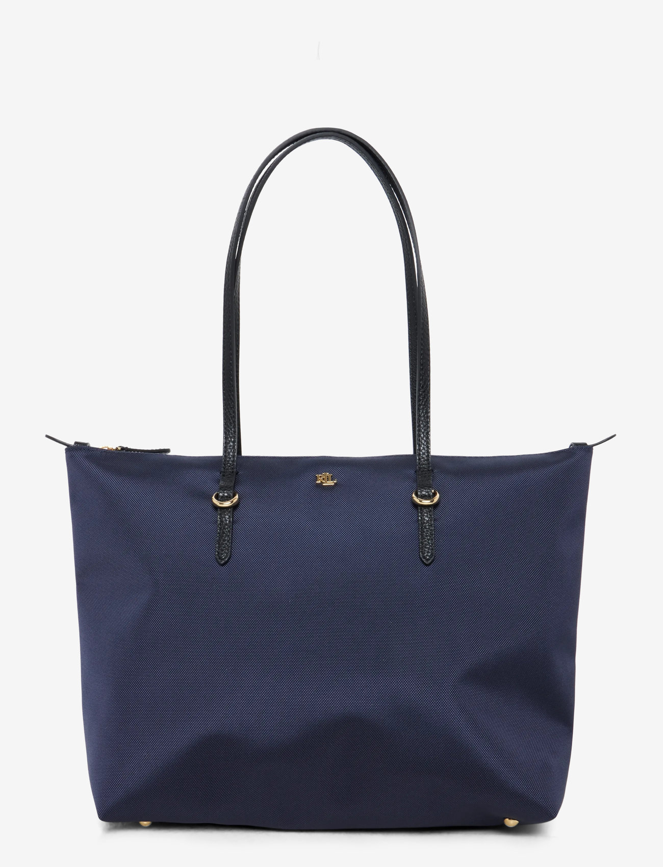 Lauren Ralph Lauren - Nylon Medium Keaton Tote Bag - pirkinių krepšiai - refined navy - 1