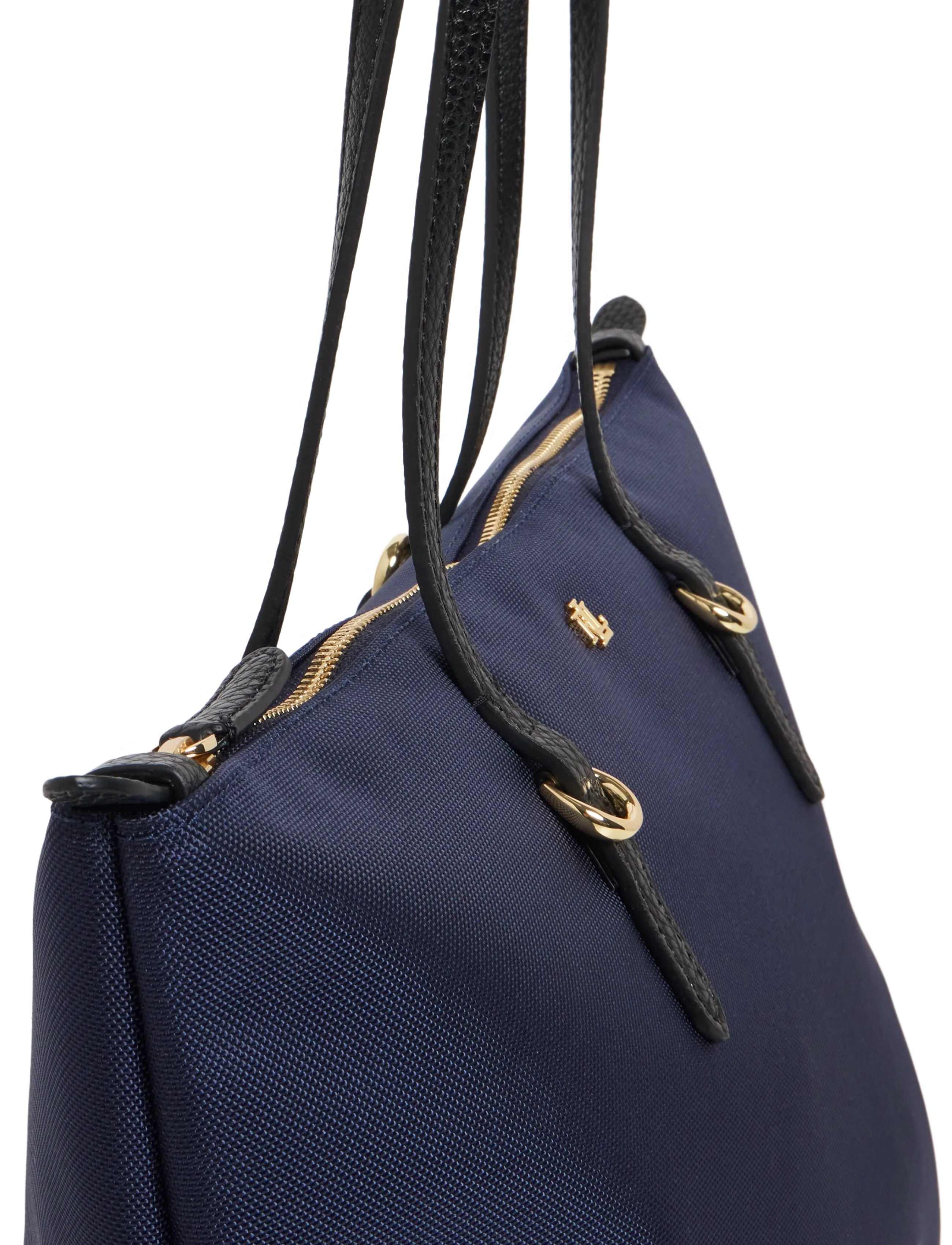 Lauren Ralph Lauren - RECYCLED NYLON-KEATON 26-TTE-MED - cabas - refined navy - 4