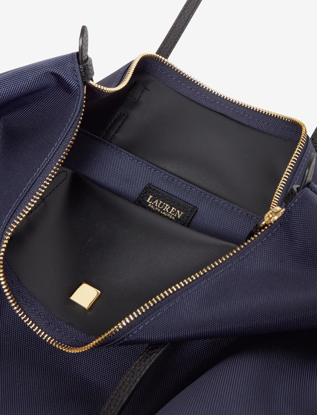 Lauren Ralph Lauren - Nylon Medium Keaton Tote Bag - pirkinių krepšiai - refined navy - 5