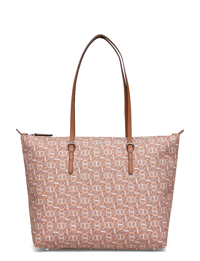 Lauren Ralph Lauren - Nylon Medium Keaton Tote Bag - tote bags - rider geo/lauren - 0