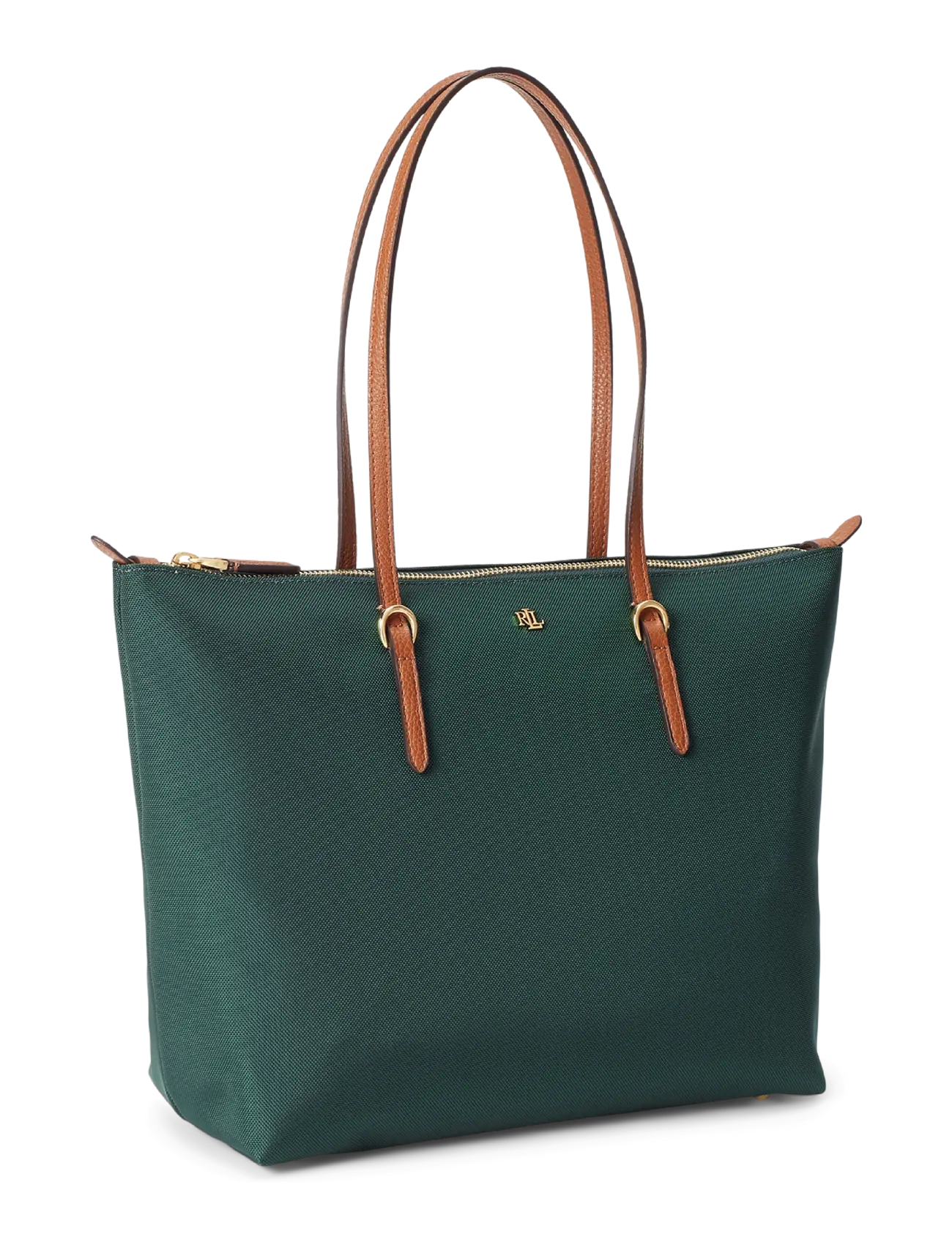 Lauren Ralph Lauren - Nylon Medium Keaton Tote Bag - shoppere - season green - 3