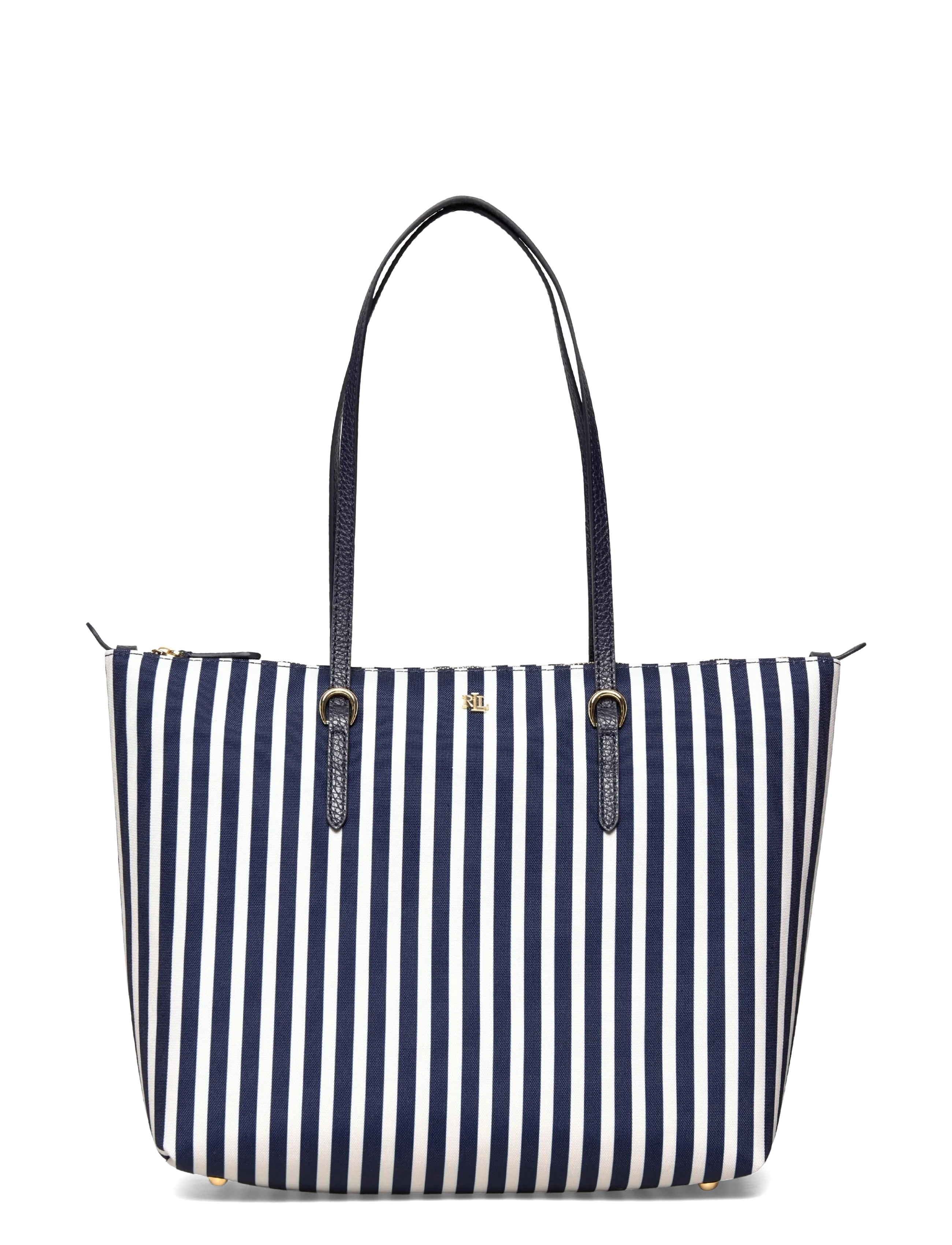 Lauren Ralph Lauren Nylon Medium Keaton Tote Bag - Shopper - SKINNY STRIPE/REF / multi
