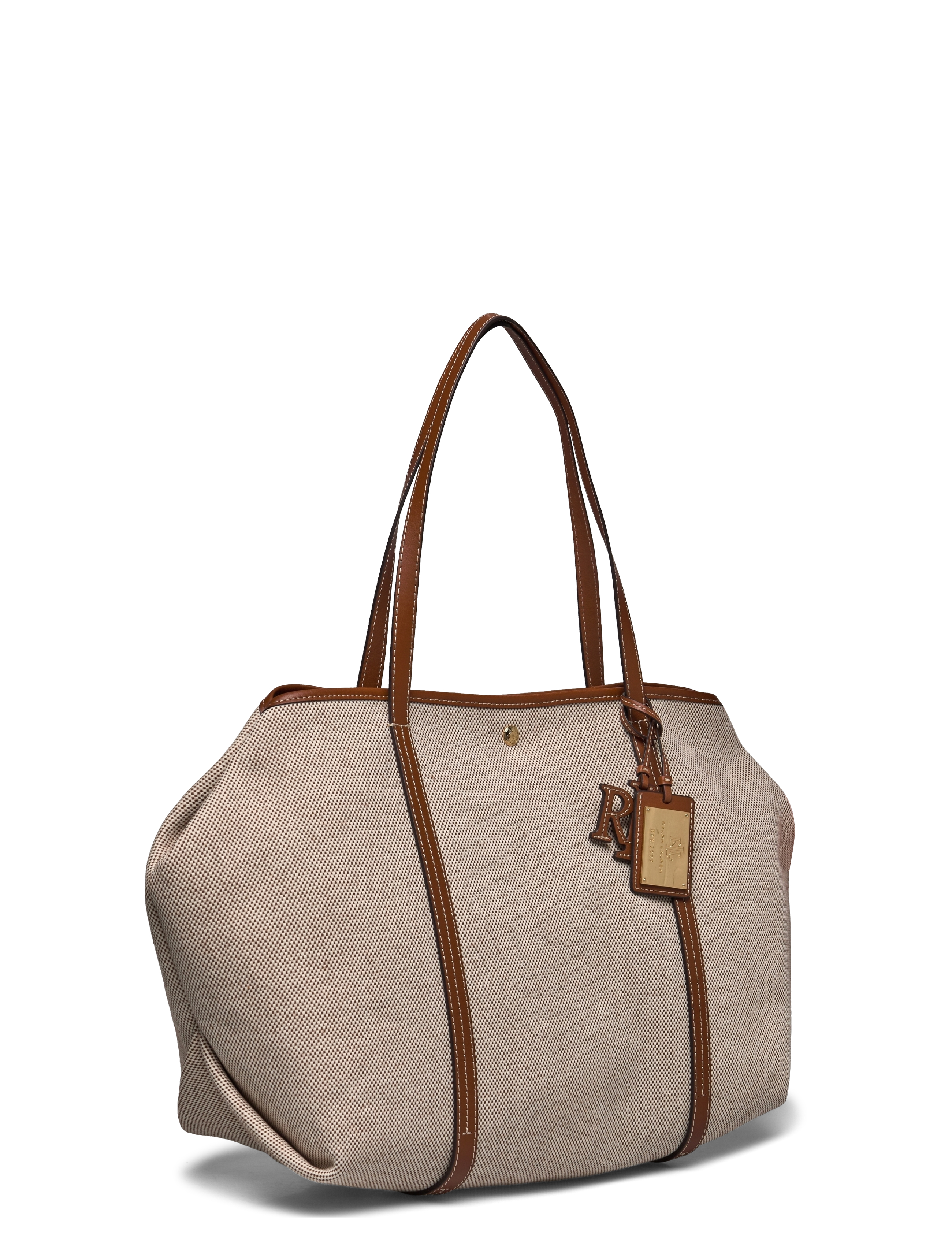 Lauren Ralph Lauren - CRSS DYE CNVS/NT SM-EMERIE TOTE-TTE - natural_lauren ta - 2