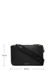 Lauren Ralph Lauren - Leather Medium Landyn Crossbody Bag - konfirmation - black - 5