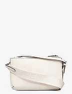 Leather Medium Landyn Crossbody Bag - SOFT WHITE