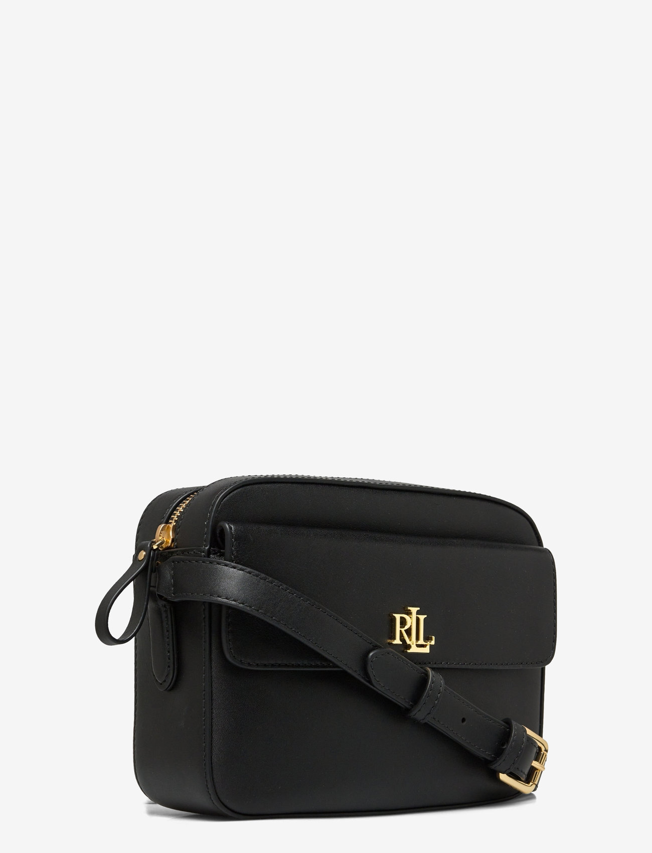 Lauren Ralph Lauren - Leather Medium Marcy Camera Bag - black - 2