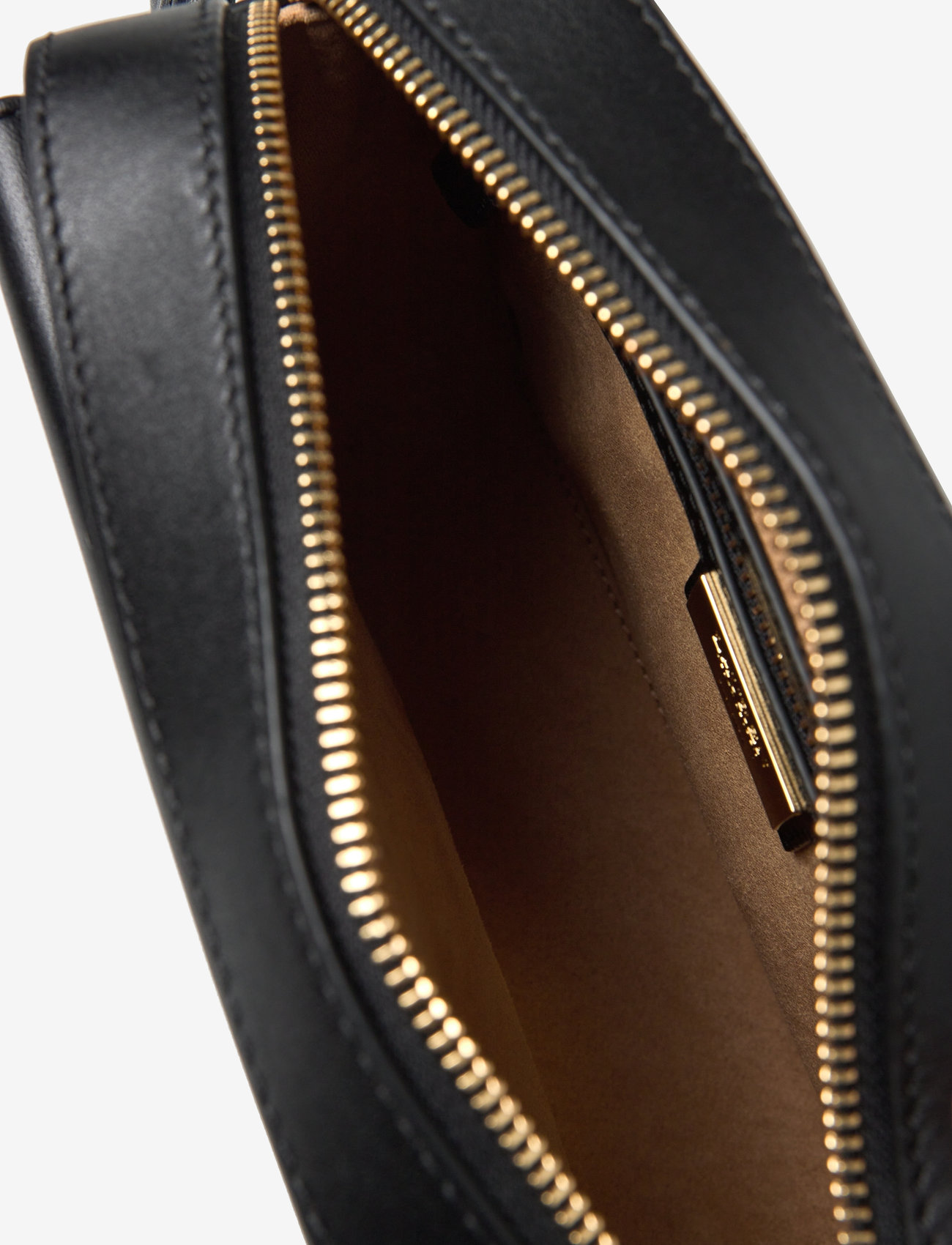 Lauren Ralph Lauren - Leather Medium Marcy Camera Bag - black - 4