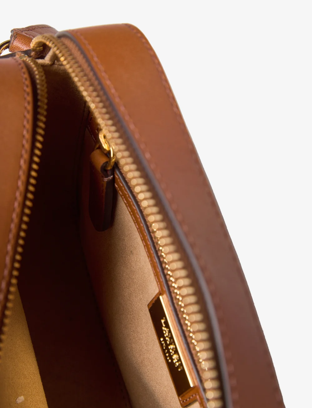 Lauren Ralph Lauren - NATURAL SMTH LEATHR-MARCY CMRA-CXB- - crossbody bags - lauren tan - 4