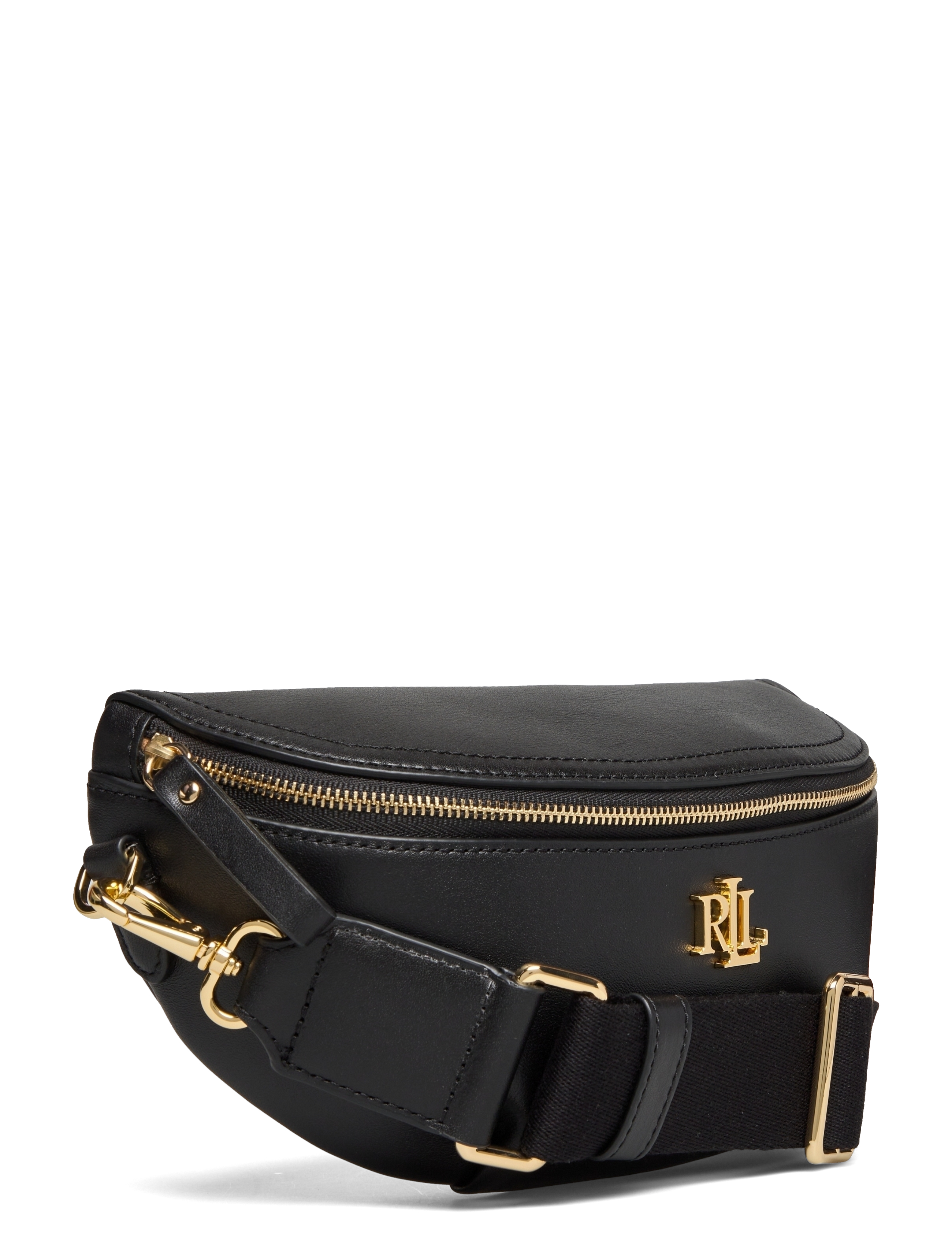 Lauren Ralph Lauren - Leather Marcy Belt Bag - black - 2
