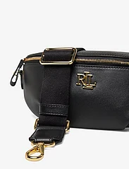 Lauren Ralph Lauren - Leather Marcy Belt Bag - jostas somas - black - 3