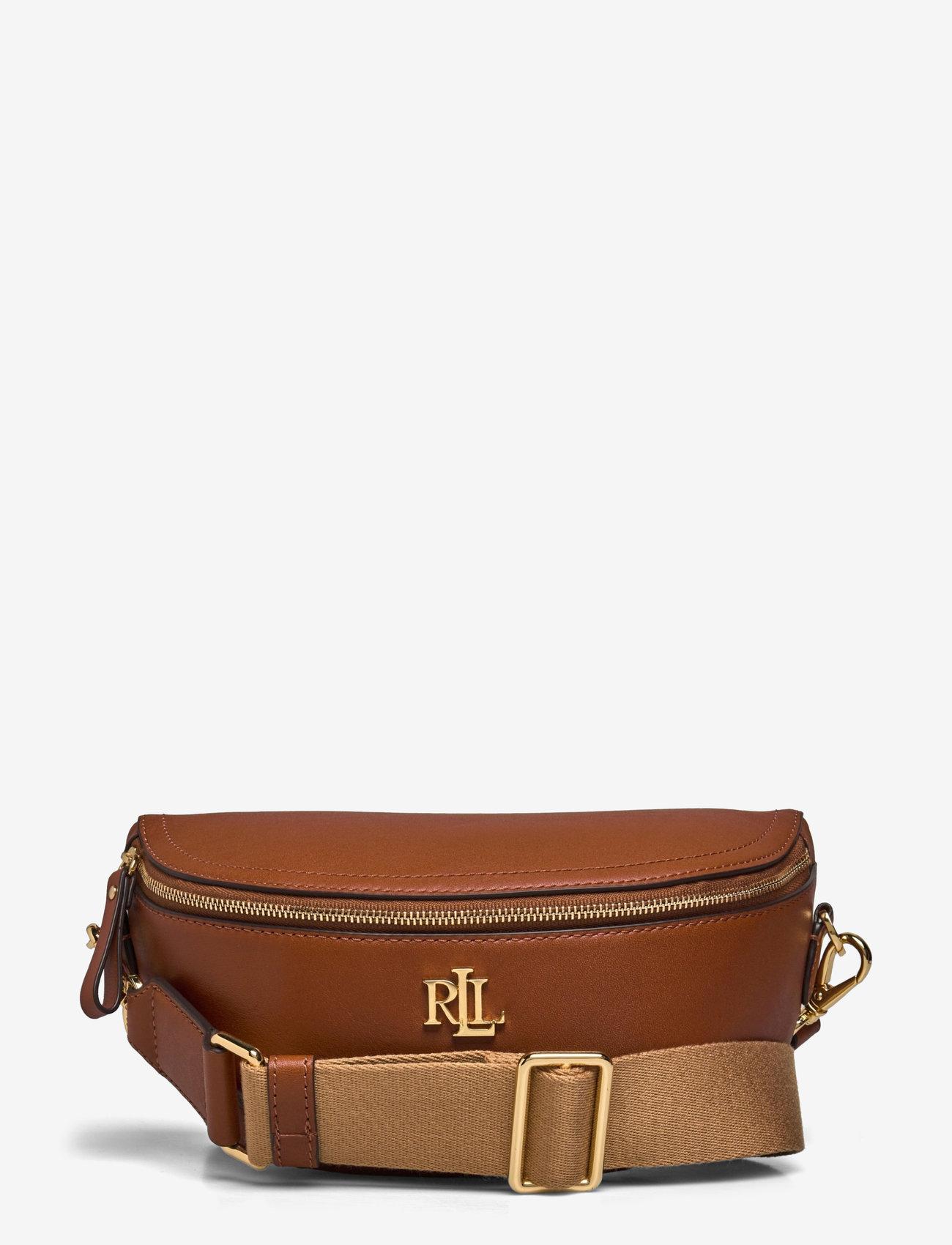 Lauren Ralph Lauren - Leather Marcy Belt Bag - vöökotid - lauren tan - 0