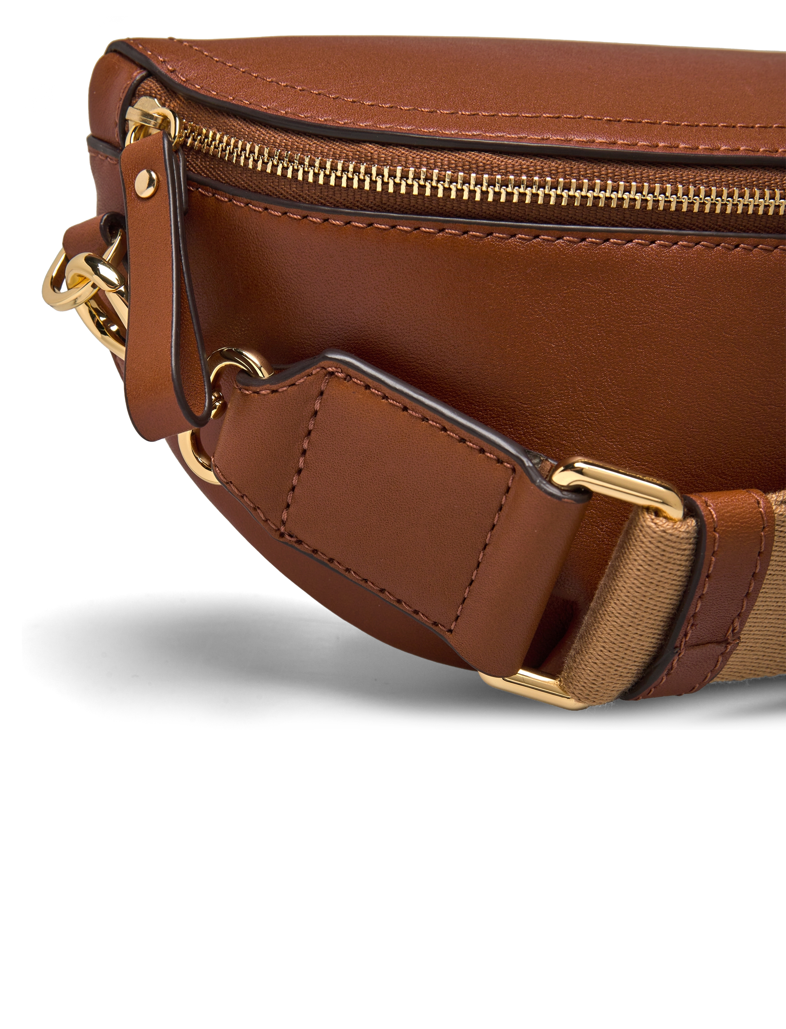 Lauren Ralph Lauren - Leather Marcy Belt Bag - lauren tan - 3